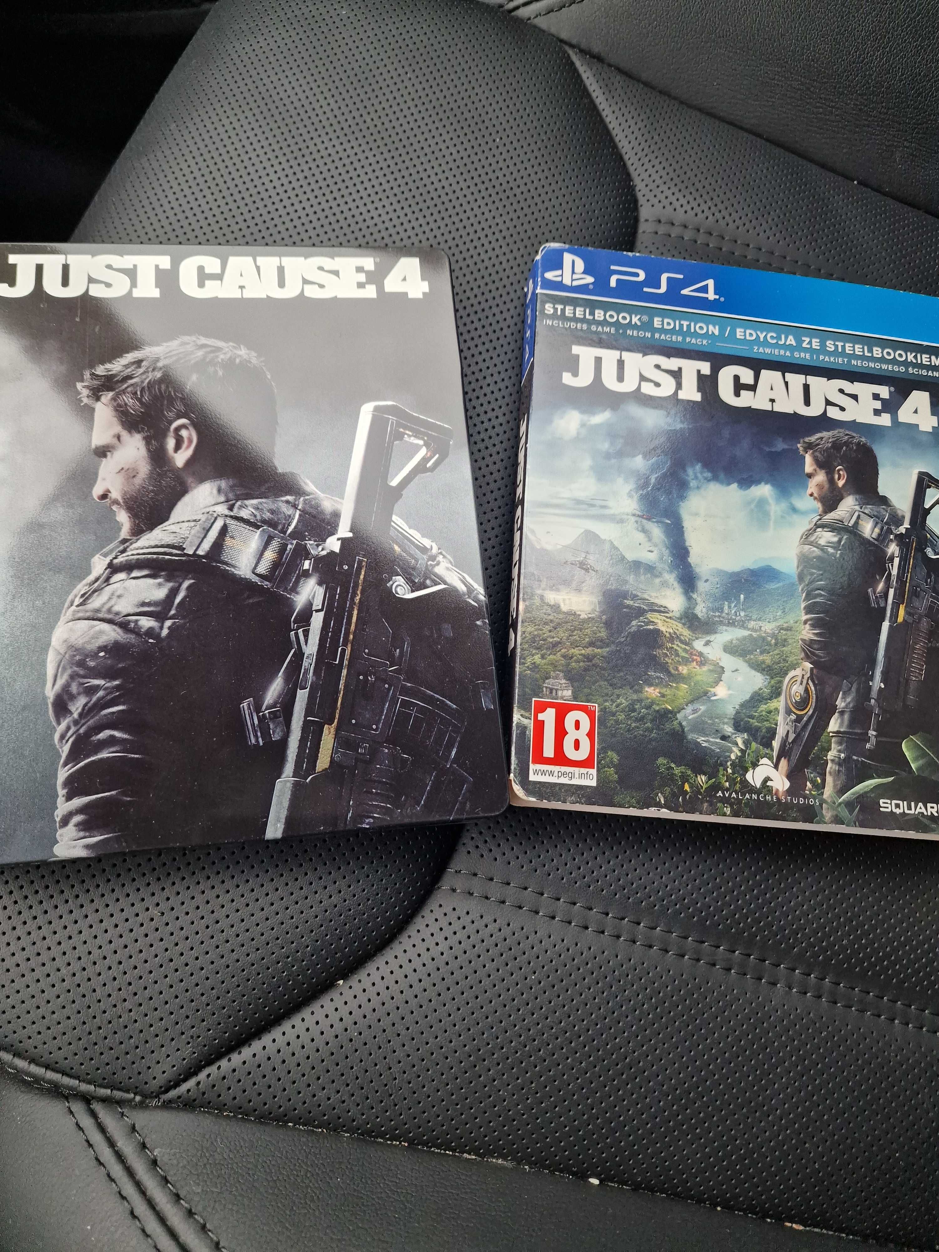 Just Cause 4 PL Ps4 Playstation4 Steelbook