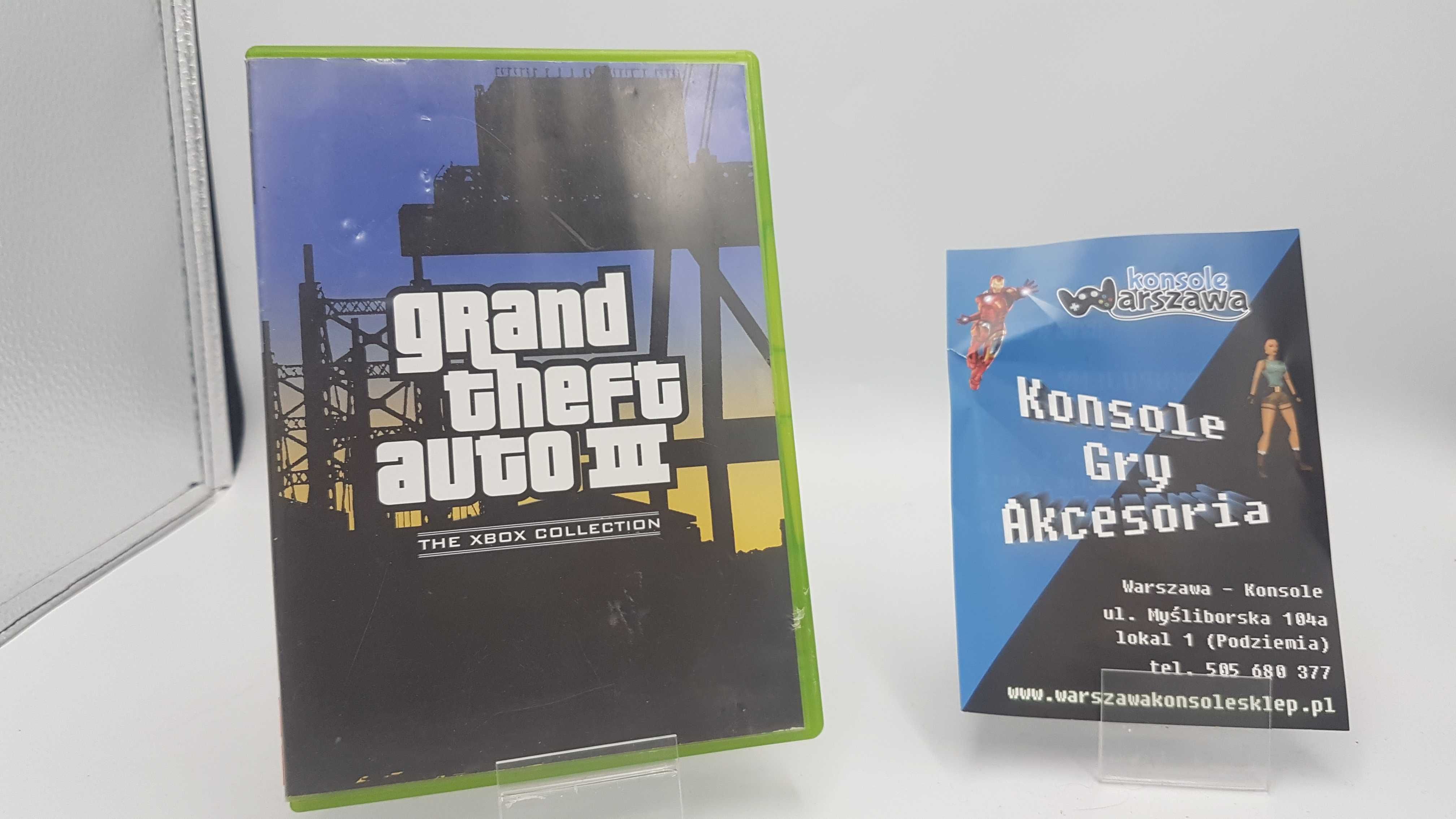 Grand Theft Auto III XBOX Sklep/Wysyłka/Wymiana