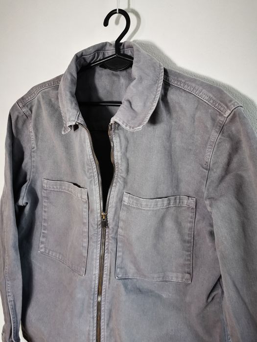 Kurtka koszulowa jeansowa męska, zara, rozmiar S