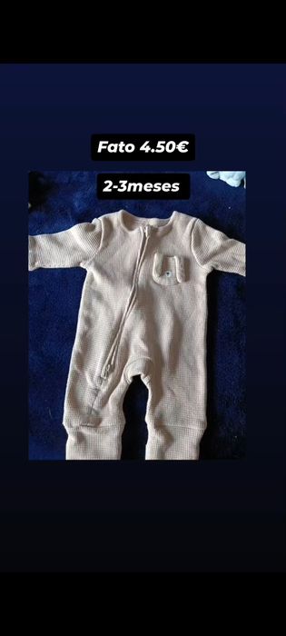 Roupa para bebê em 2 mão
