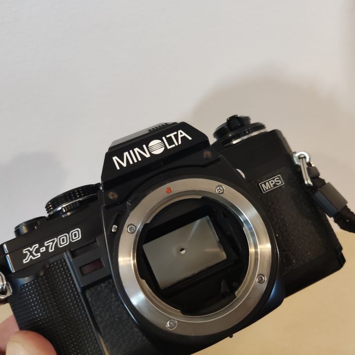 Minolta X-700 (Corpo) máquina fotográfica antiga analógica