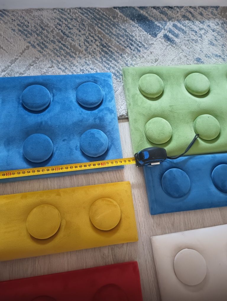 Dekoracja ścienna lego