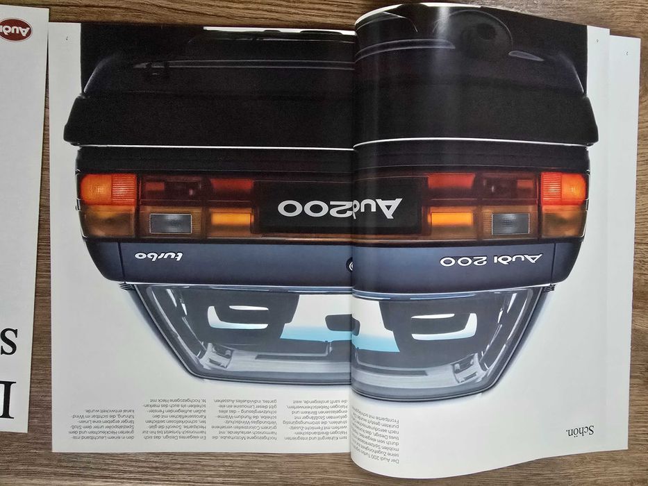 Prospekt Audi 200