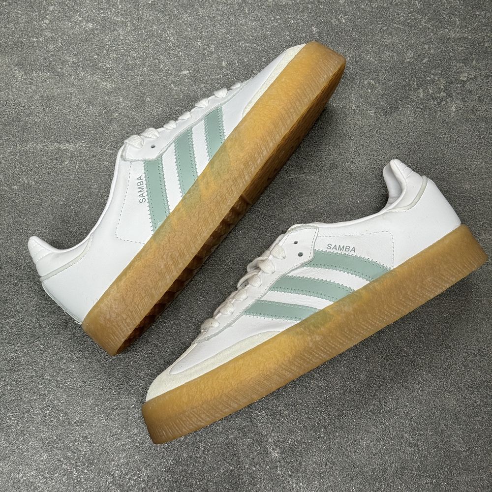 Високі шкіряні кросівки Adidas Samba JP5609 ОРИГІНАЛ 100% 41 р