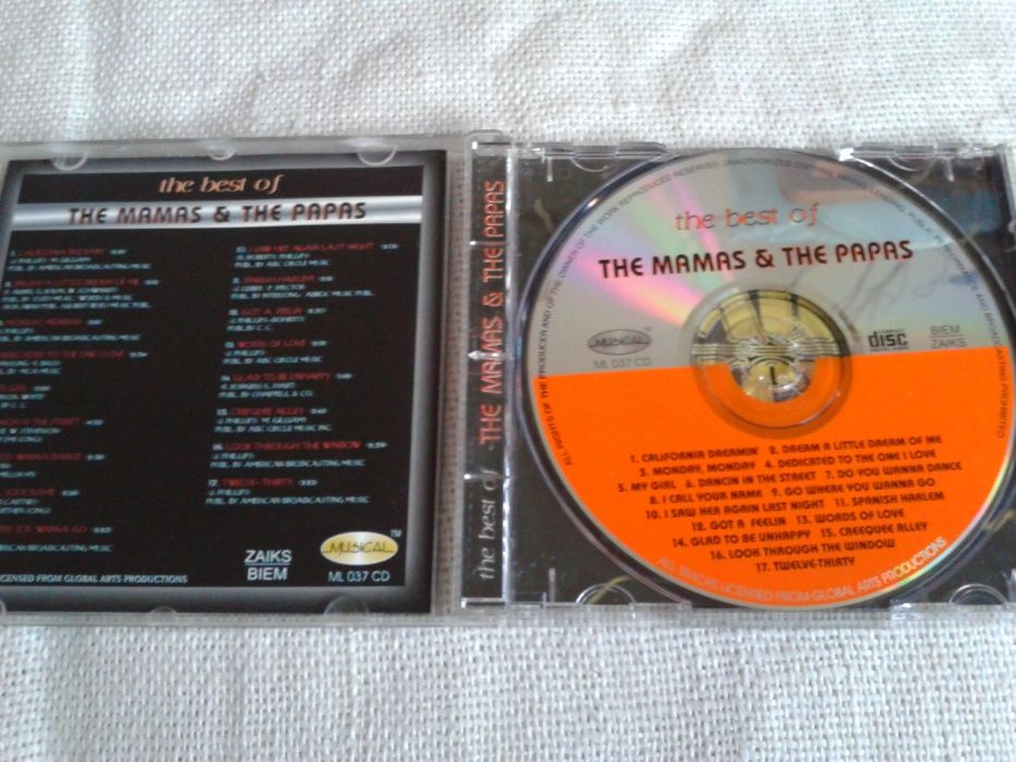 The Best Of The Mamas And The Papas CD