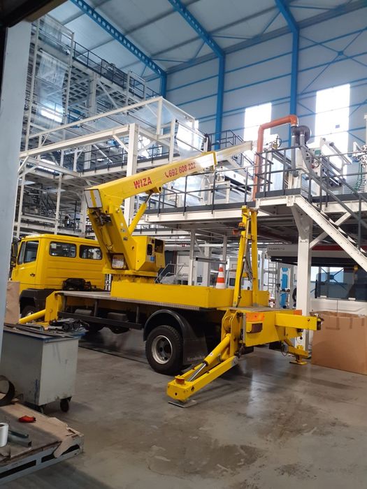 Podnośnik koszowy,  zwyżka 22m