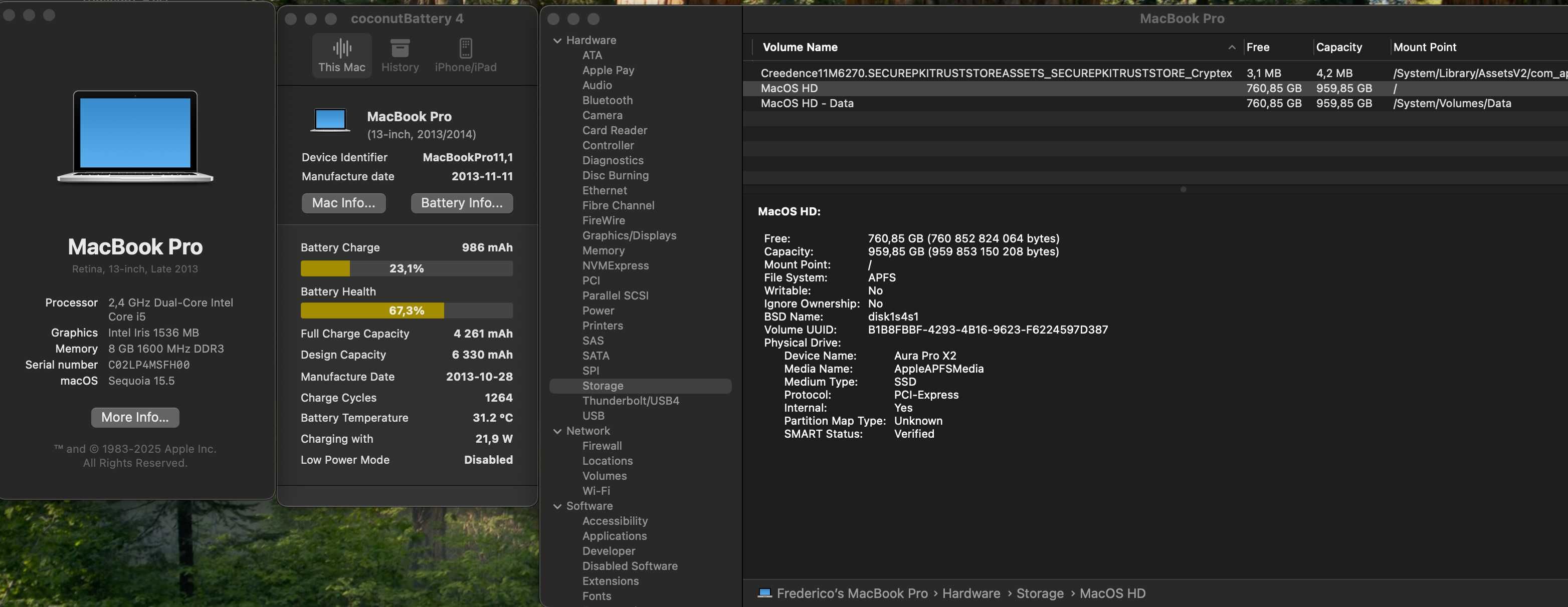 Macbook Pro 13 Late 2013