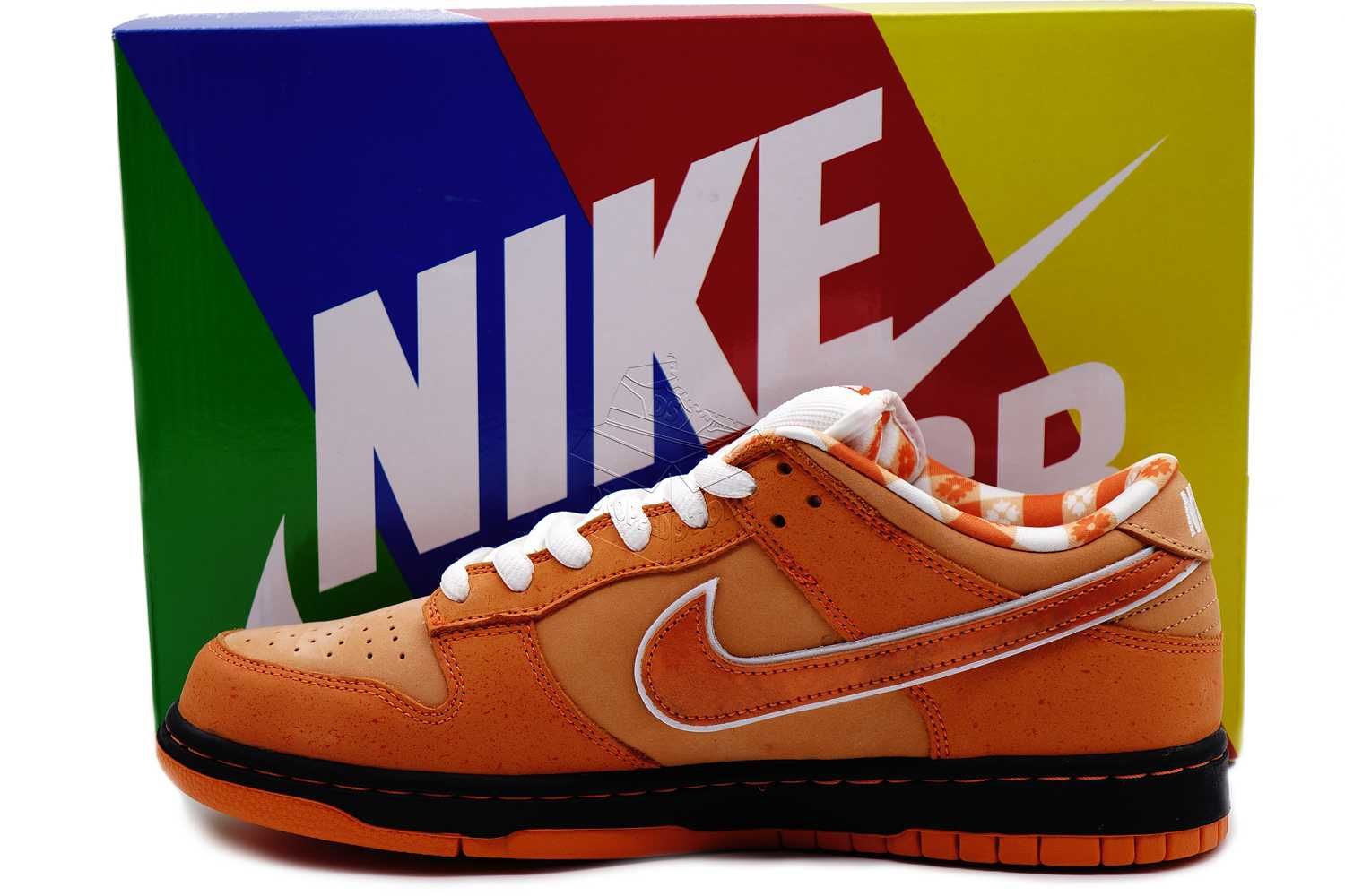 Nike SB DUNK Low Concepts Orange Lobster / FD8776–800