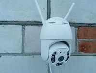 Беспроводная поворотная камера видеонаблюдения IP  вайфай