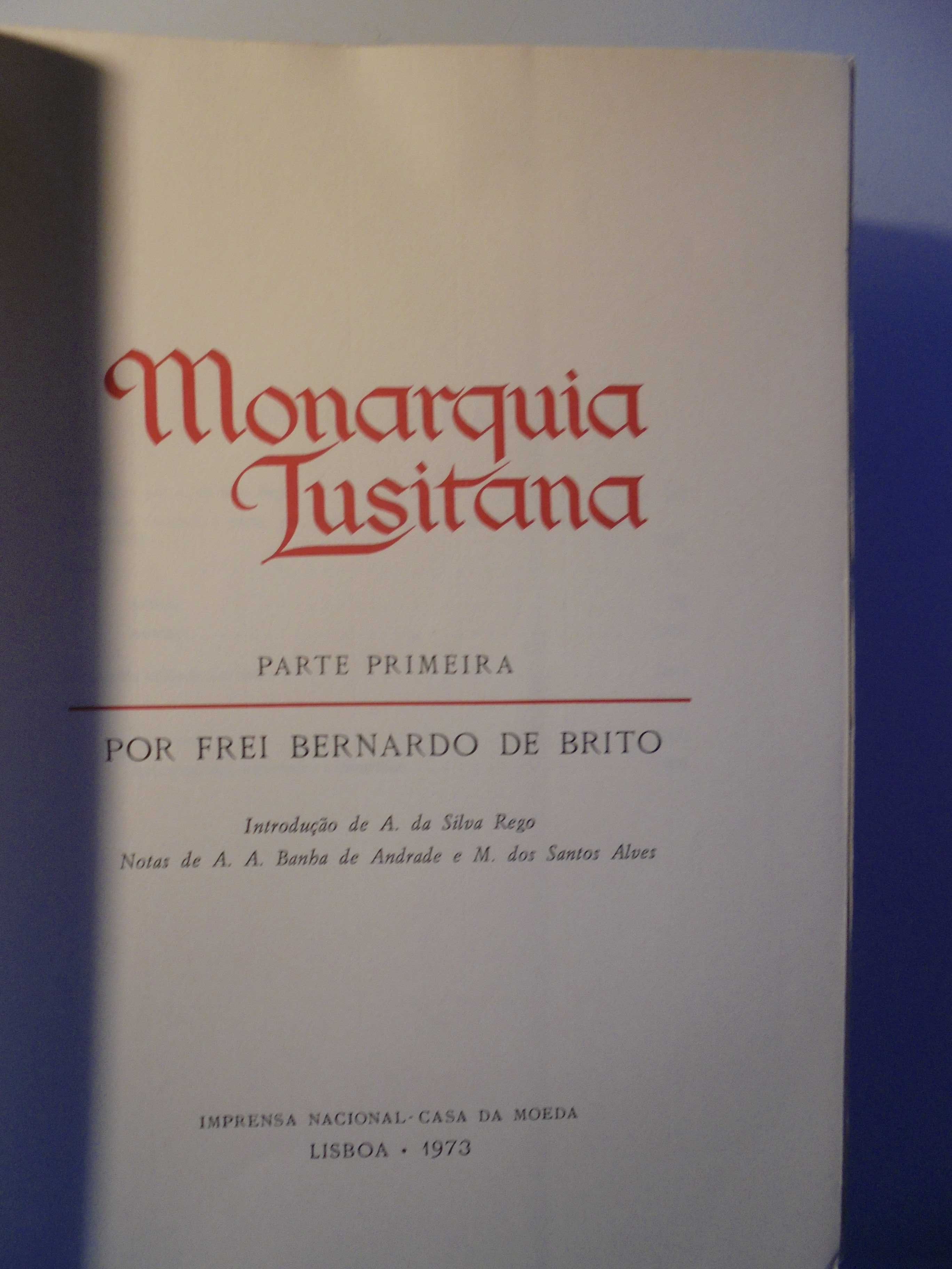 Brito (Frei Bernardo de);Monarquia Lusitana-8 Vol-Completo