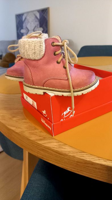 Buty zimowe Emel, r. 21 dla dziewczynki