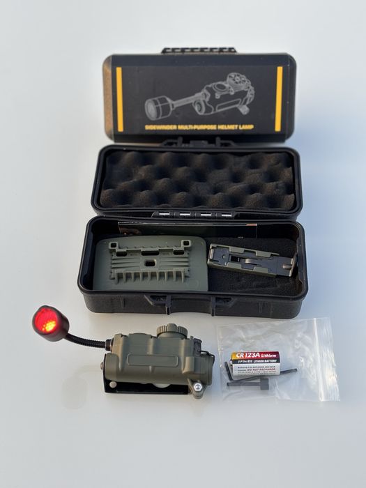 Тактичний ліхтар/фонарь Sidewinder Stalk Wadsn , ліхтар  військовий.