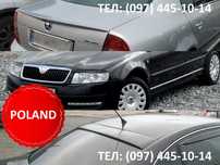 Спойлер, реснички Skoda Superb 02-08, Козырек на стекло Шкода Супер б