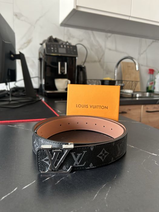 Czarny Pasek Louis Vuitton