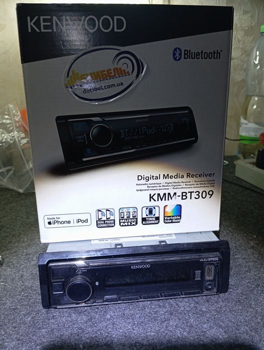 Магнитола Kenwood kmm 309bt