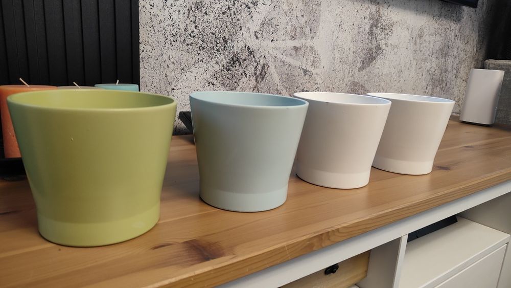 Ceramiczne osłonki na doniczki