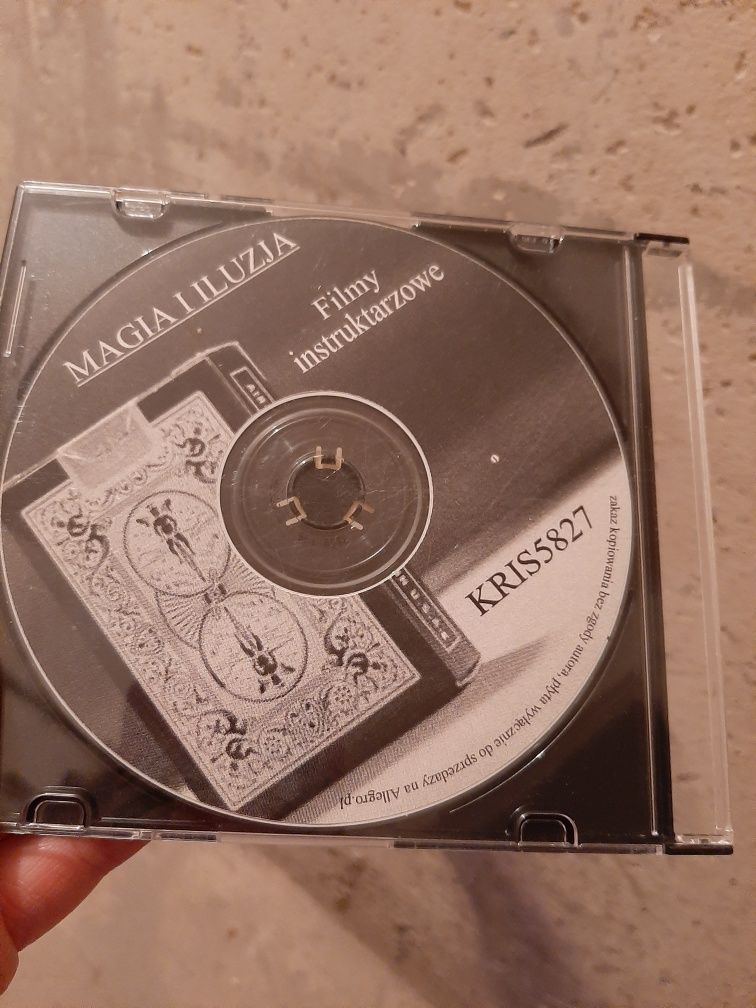 Magia iluzja płyta cd filmy instruktażowe