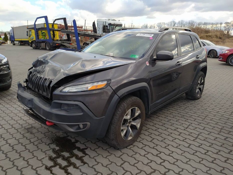 Разборка Запчасти Jeep cherokee kl Trailhawk бампер капот крыло дверь