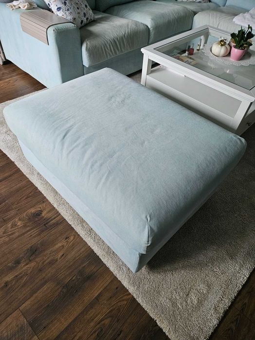 IKEA Sofa narożna Vimle 4-osobowa + podnóżek ze schowkiem.