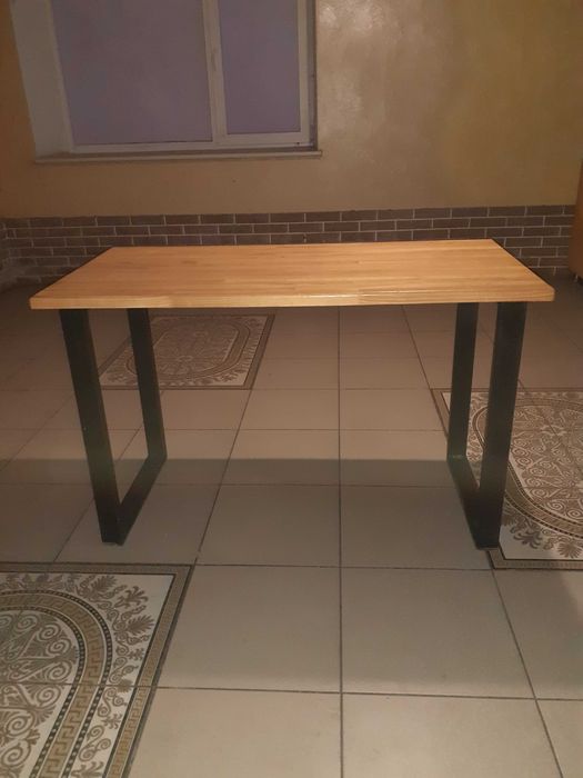 Дерев'яний стіл в стилі LOFT 120x60 (стол лофт)