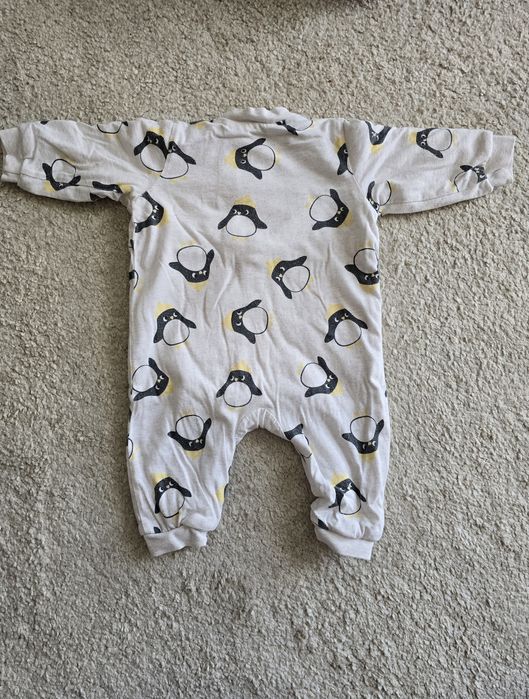 Ciepły pajacyk do spania r. 68