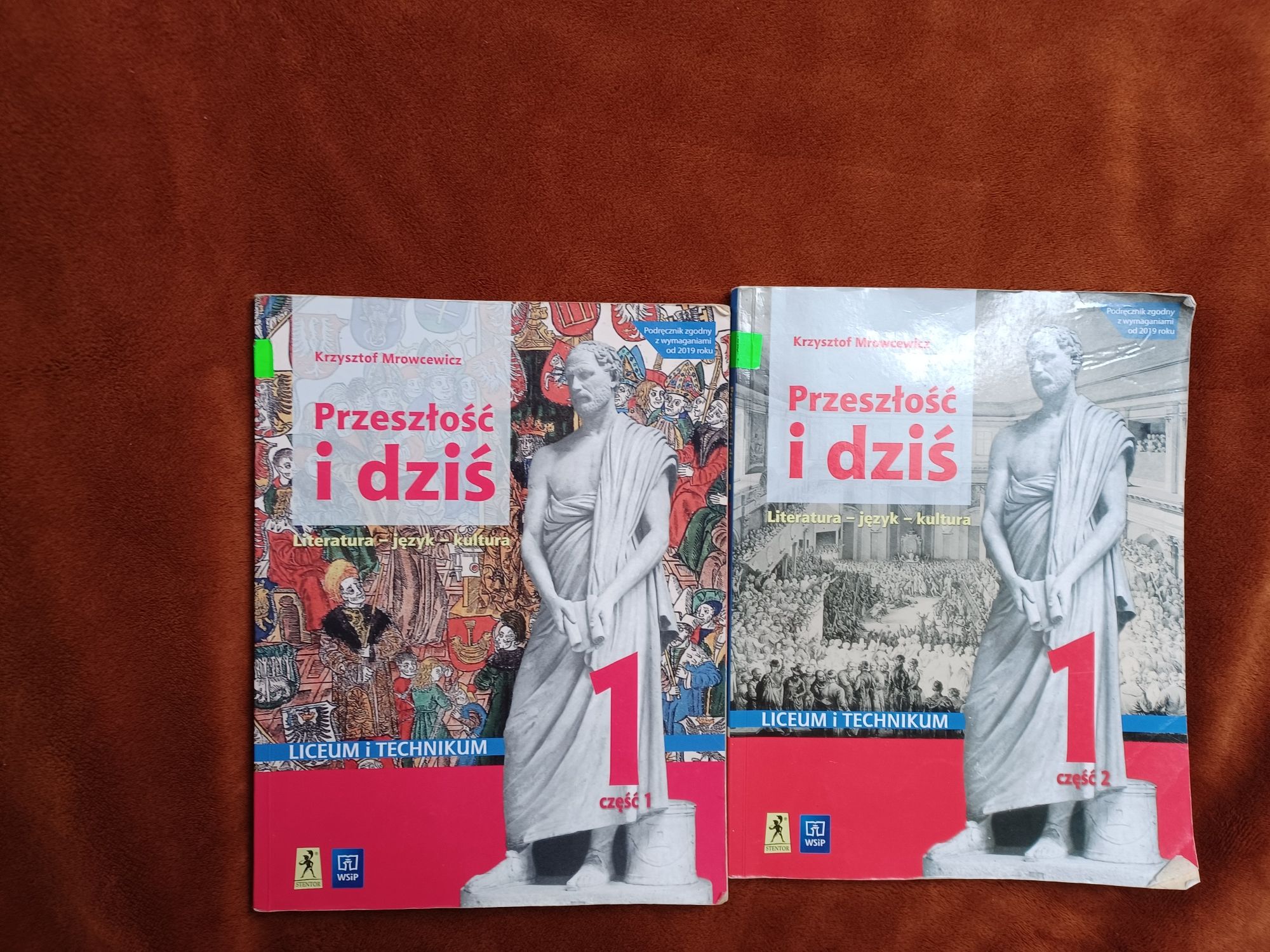 Przeszłość i dziś 1 części 1 i 2 WSiP/Sentor