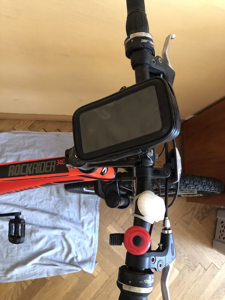 Rower B-Twin Rockrider 340 pomarańczowy