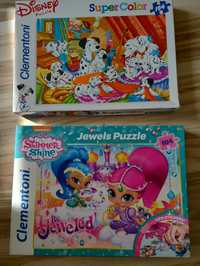 Puzzle 104 z Shimmer i Dalmatyńczykami