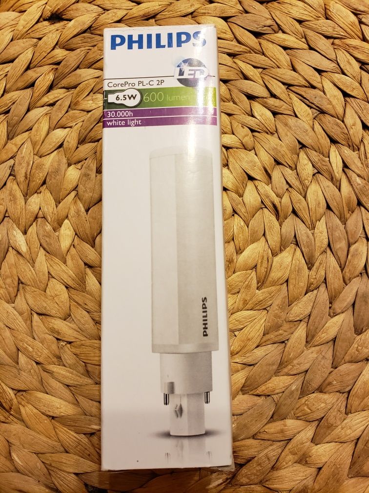 Philips świetlówka LED CorePro PL-C 2P 6,5W.