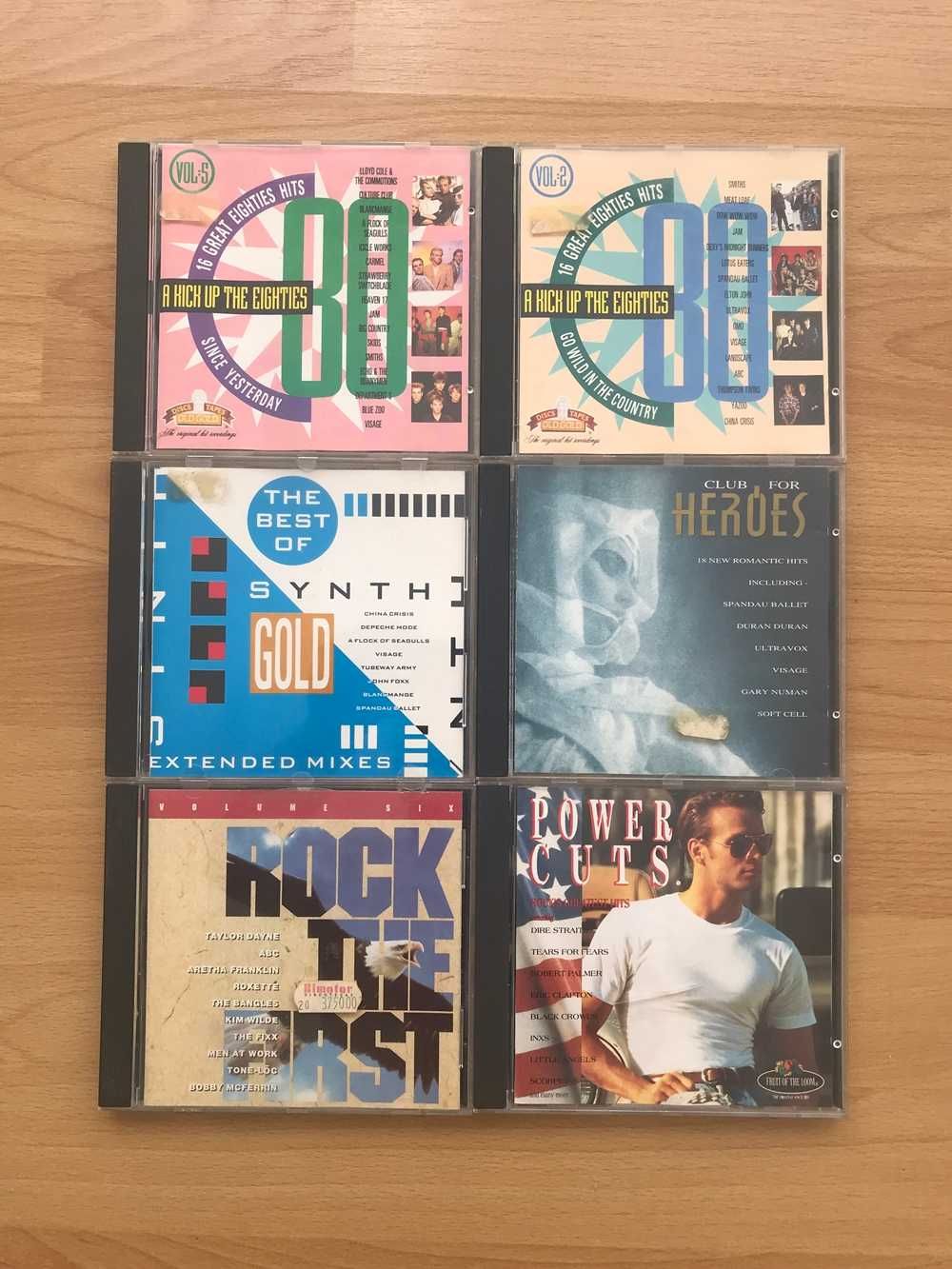 Discos CD anos 70, 80 e 90