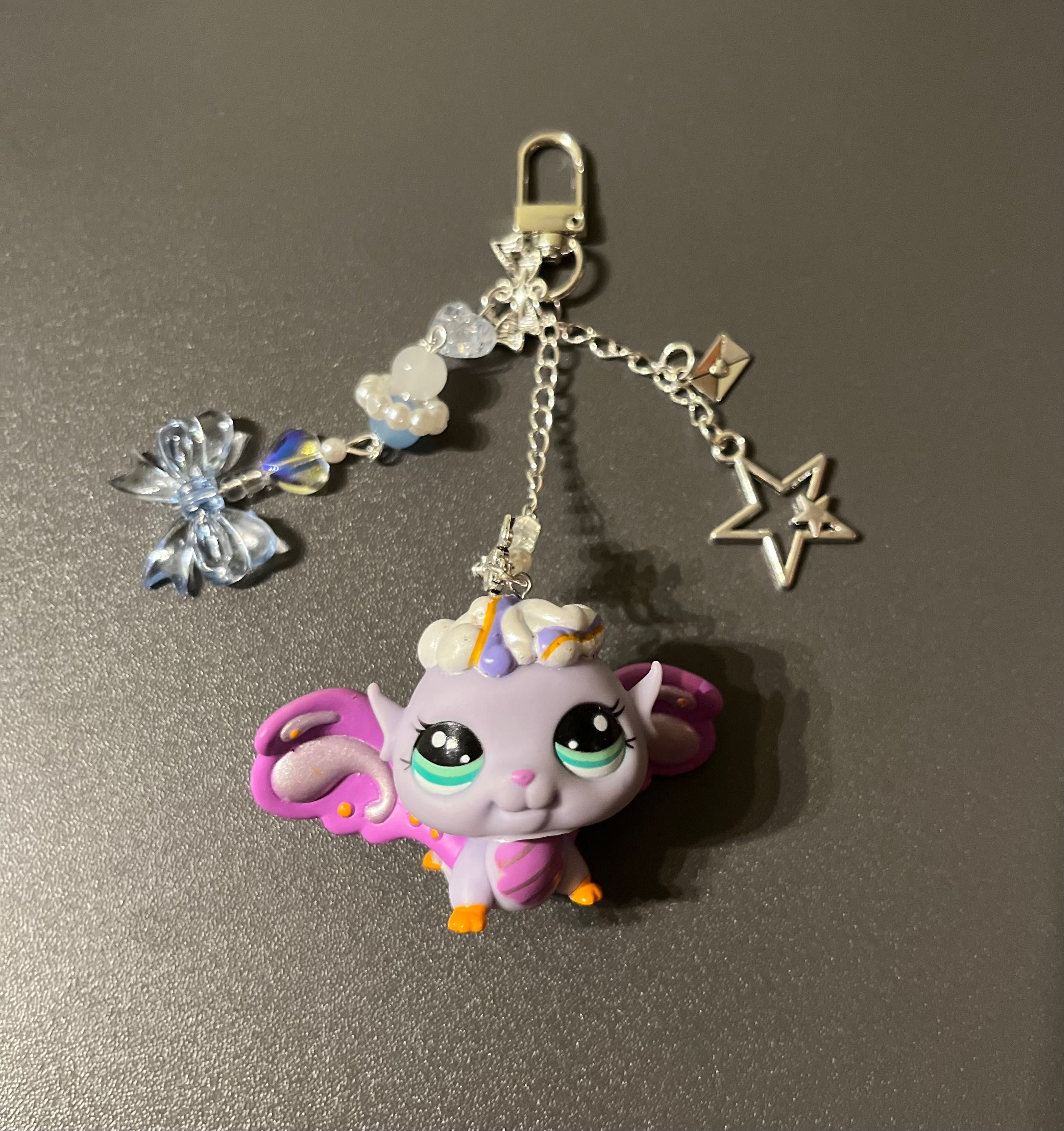 Breloczek keychain LPS littlest pet shop kolorowy wróżka