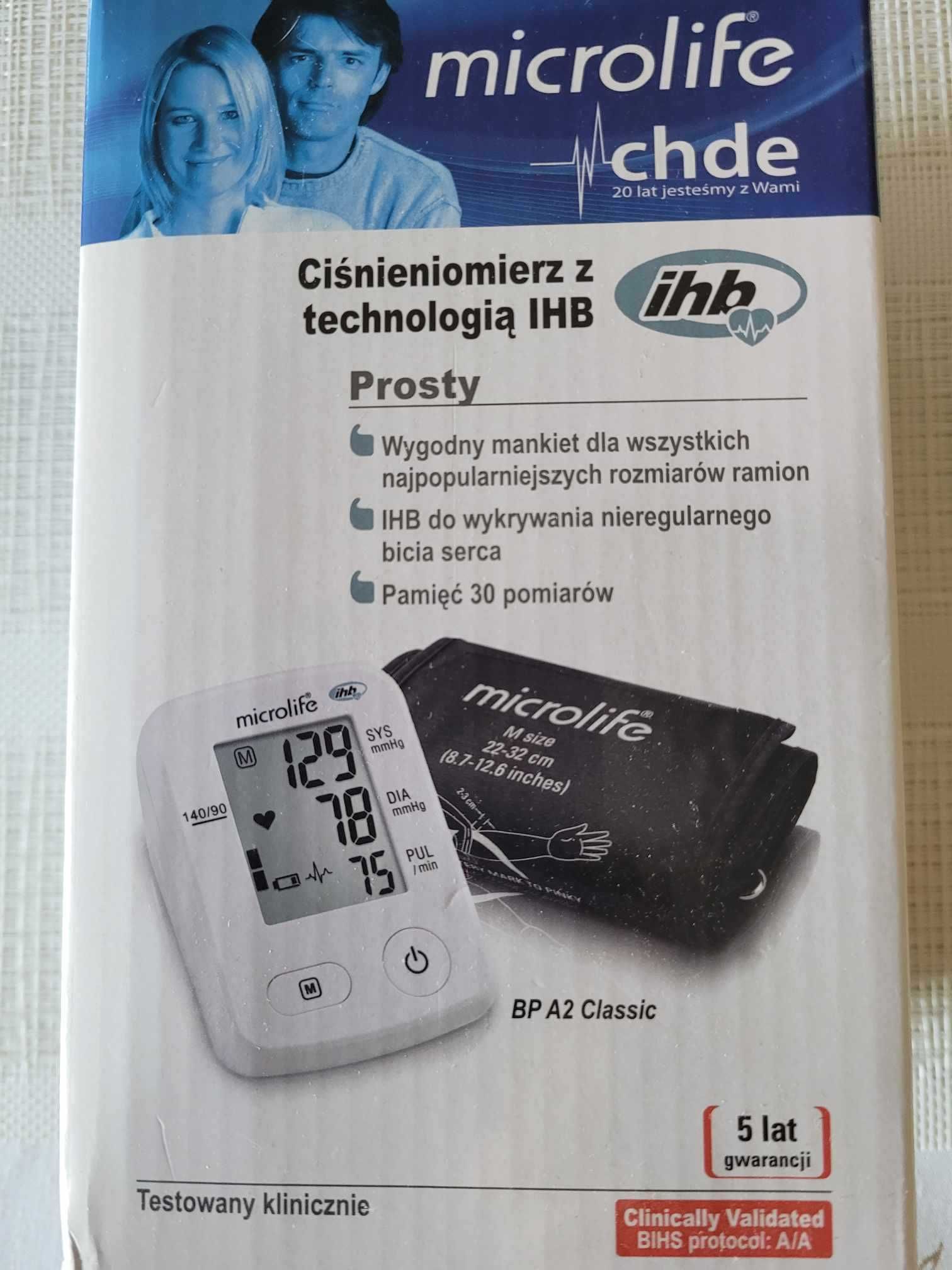 Aparat do mierzenia ciśnienia nowy na gwarancji