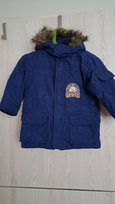 Kurtka dla chłopca odpinany kaptur
