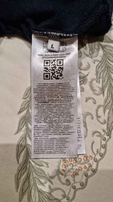 Camisola GUESS jeans Original Azul Escuro