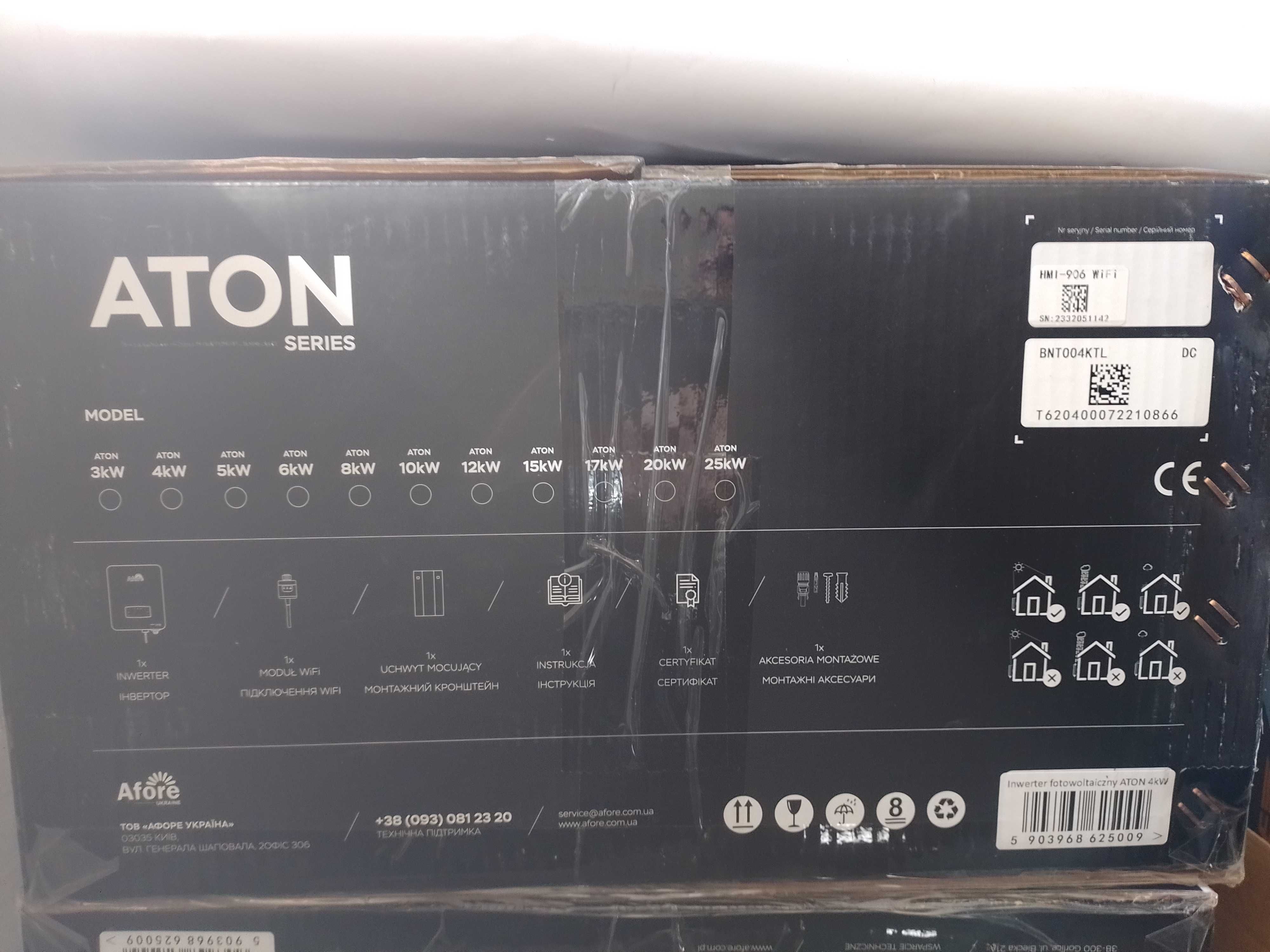 Falownik trójfazowy Afore Aton BNT004KTL - 4kW