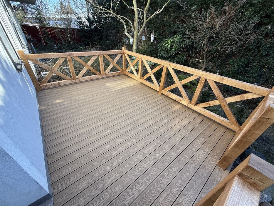Tarasy drewno kompozyt taras drewniany kompozytowy zadaszenia pergole