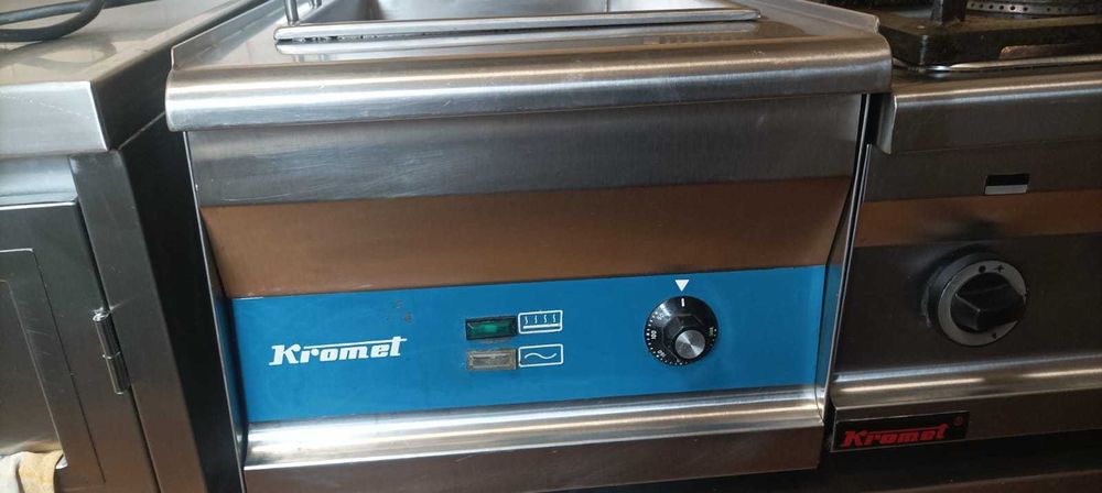 Patelnia elektryczna KROMET ,nastawna 8L