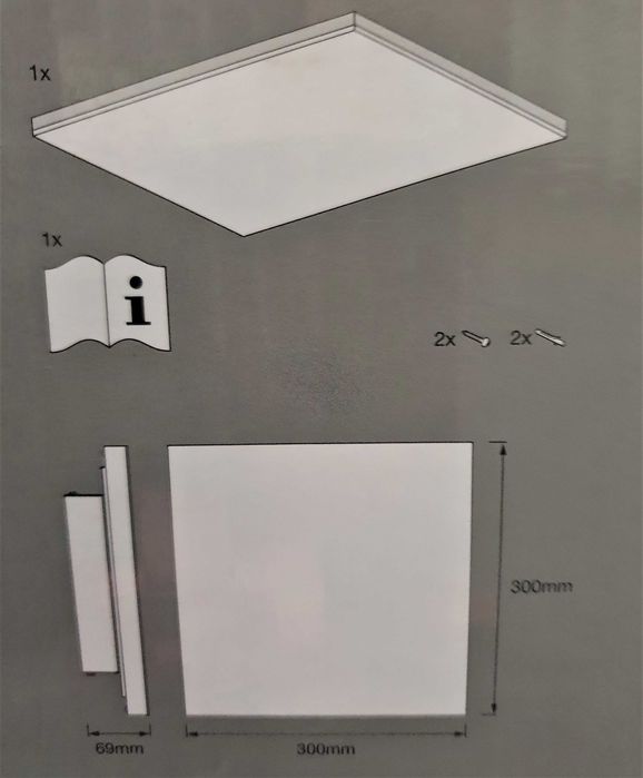 Plafon LEDVANCE LED ściemnialny SMART+ FRAMELESS /20W/230V Wi-Fi