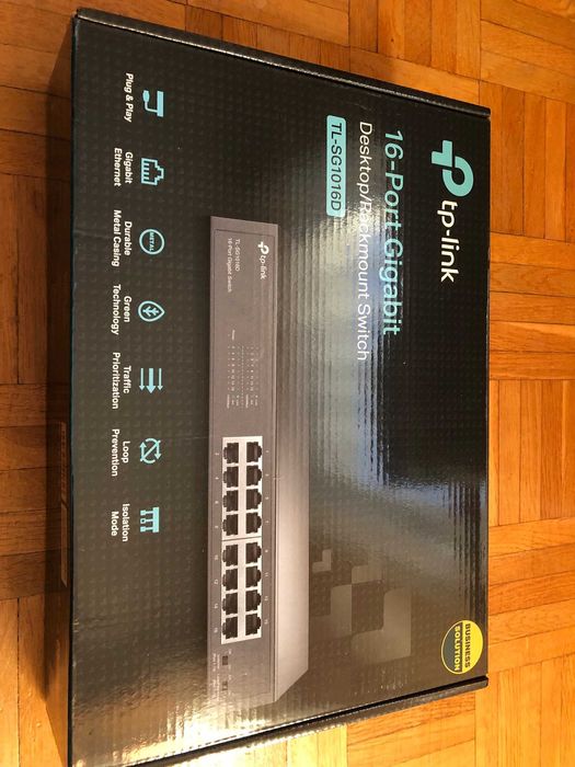Switch TP-LINK TL-SG1016D Gigabit Ethernet, 16 portów