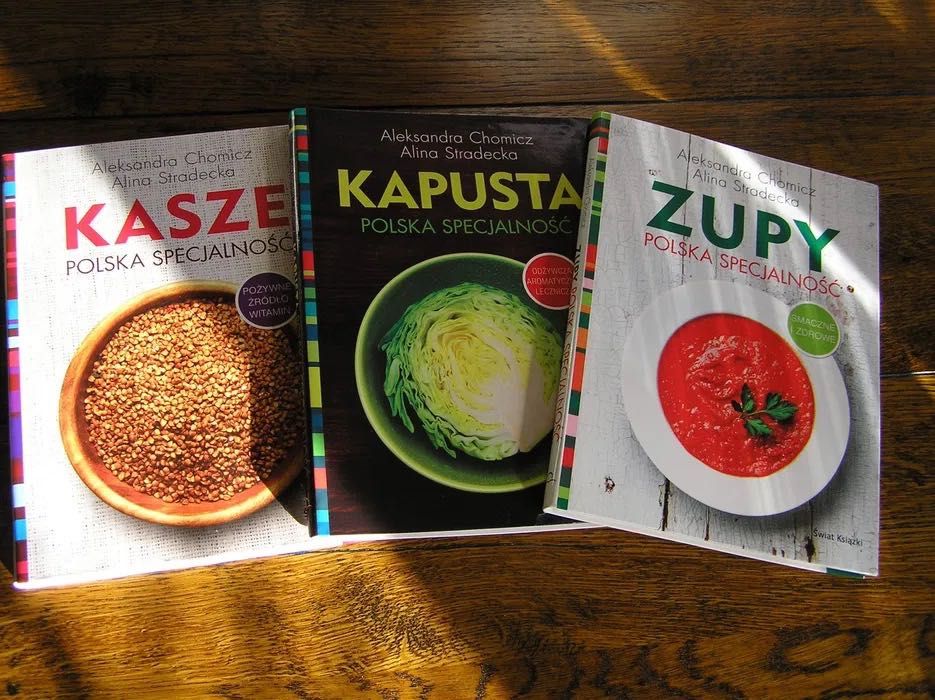 Zestaw 3 książek z serii POLSKA SPECJALNOŚĆ