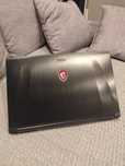 Laptop MSI, GTX 1050, i7 7700HQ, 60Hz,16gb RAM, 230gb HDD oraz 1TB SSD