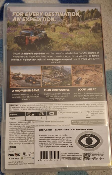 Jogo Nintendo Switch Expeditions - A Mudrunner Game