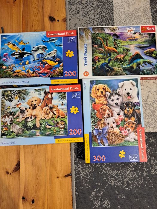 Zestaw puzzli dla dzieci