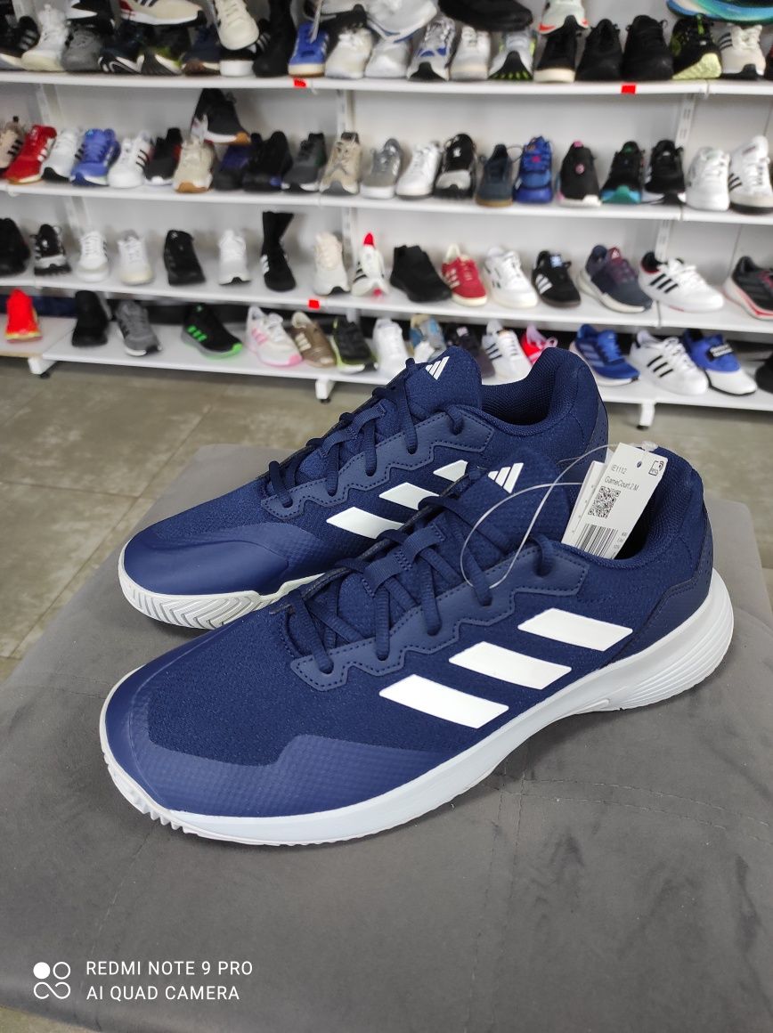 ОРИГІНАЛ 100% Кросівки Adidas Gamecourt 2.0 dark blue/cloud white/halo
