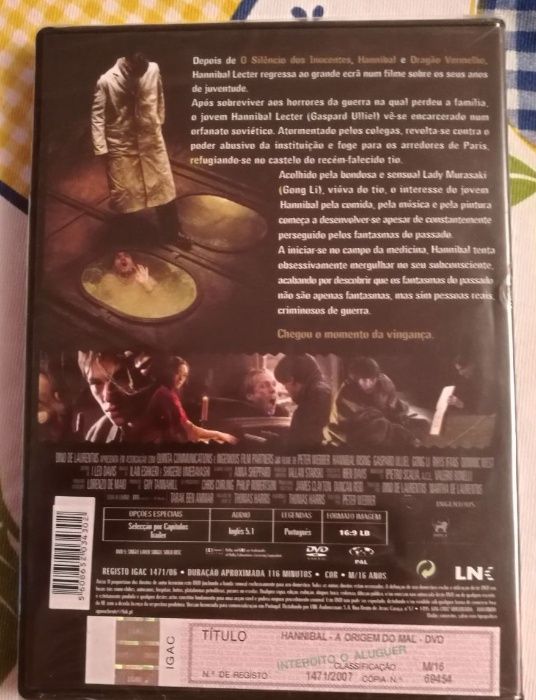 DVD's novos