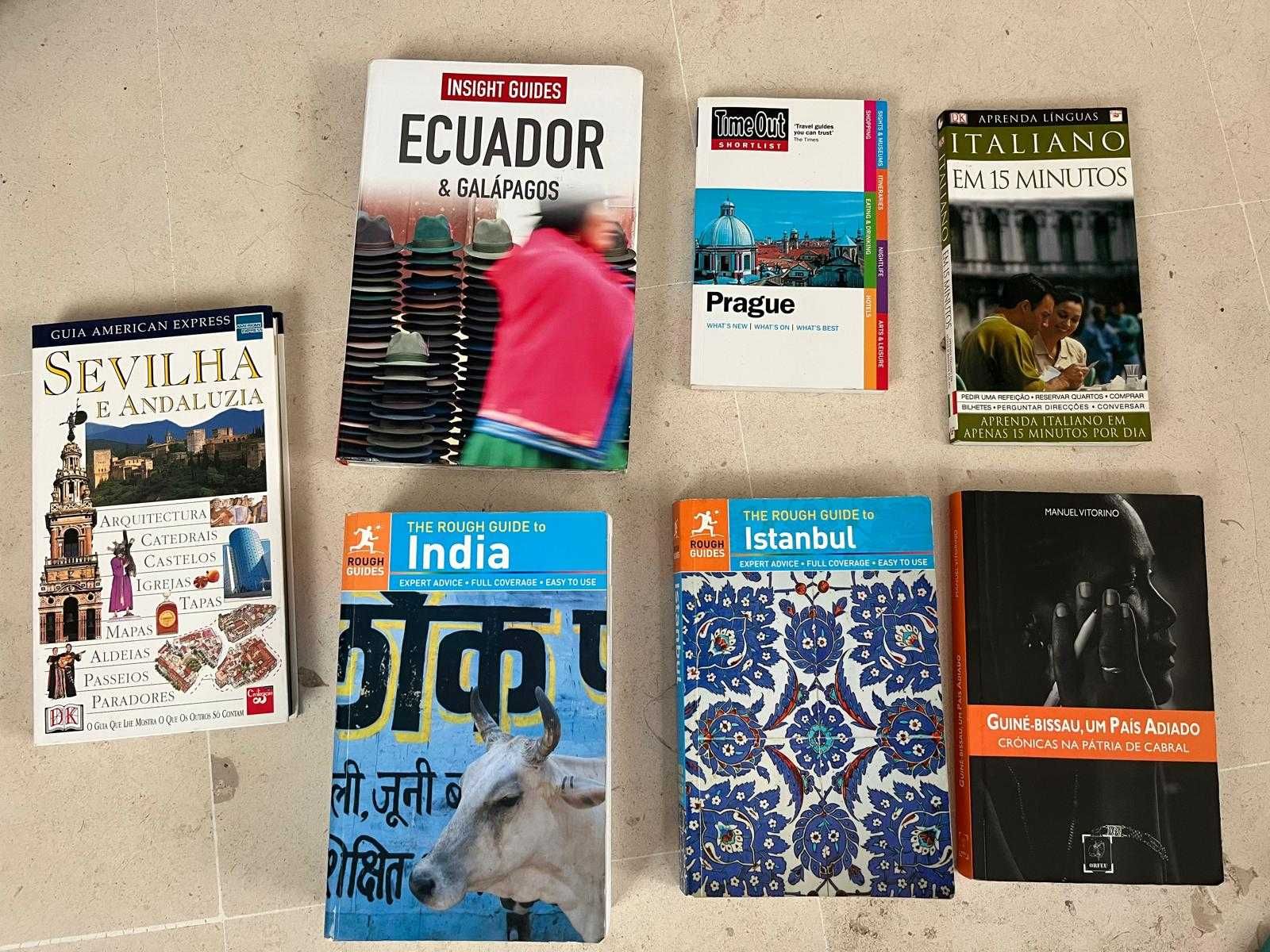Livros Guias de Viagem / Travel Guides - ENTREGA GRATUITA