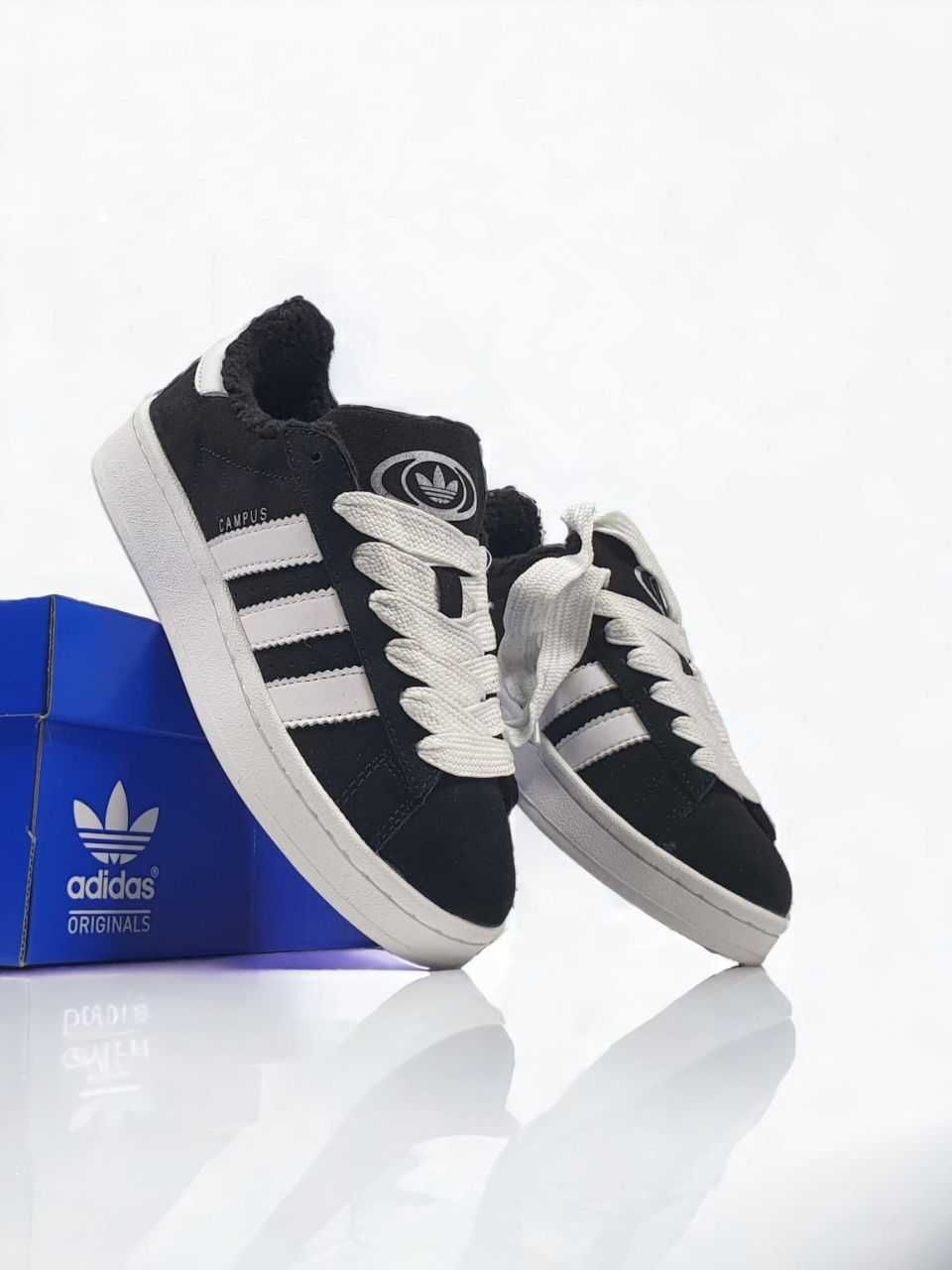 Adidas Campus 00s
•Black White•