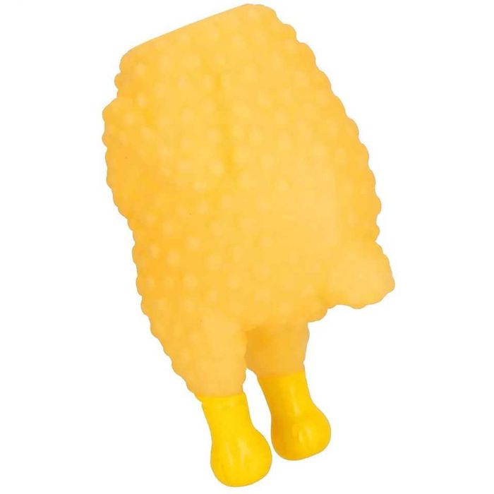 Kurczak gumowy piszczący zabawka dla psa gryzak 13,5cm