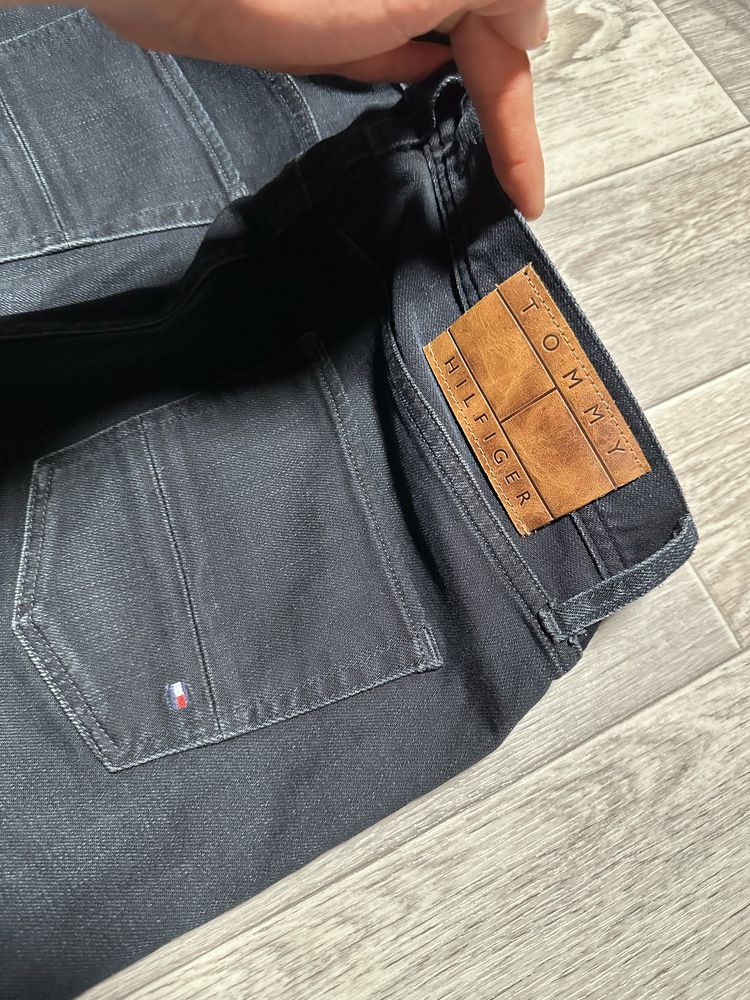 Джинси Tommy Hilfiger Denton Stretch Straight Fit Navy Jeans