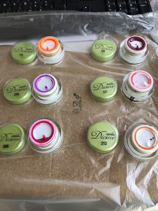 Gel de cor - 10 unidades